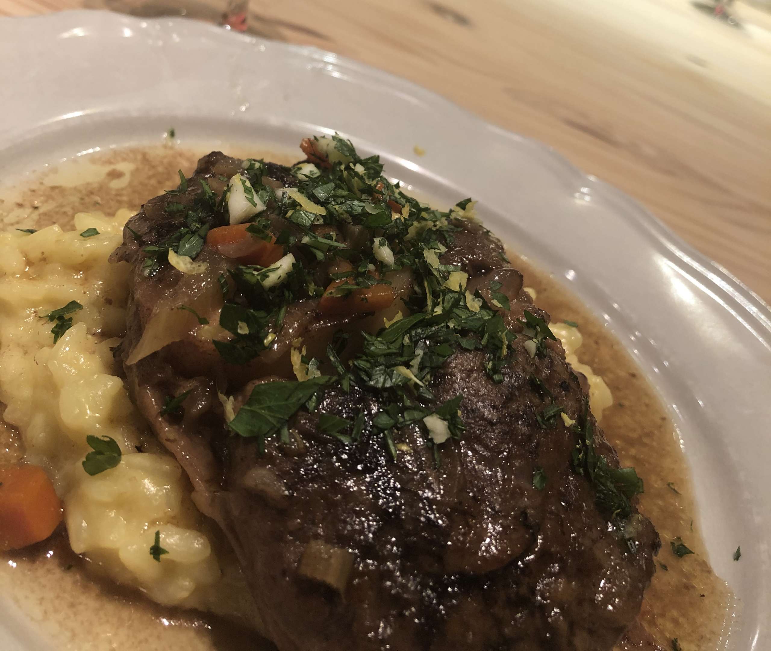 Risotto alla Milanese with Ossobuco and Gremolata Cooking with Alessandra