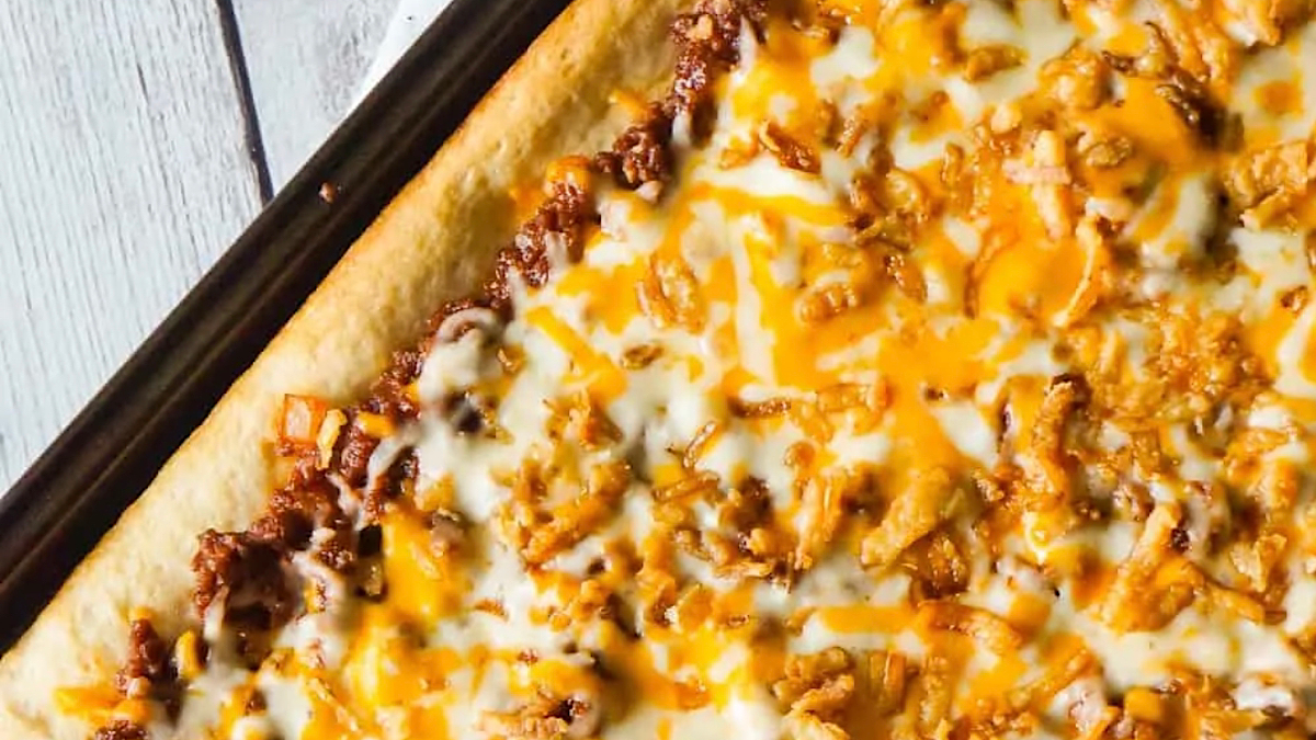 Sloppy Joe Pizza Recipe Cooking With Alfred