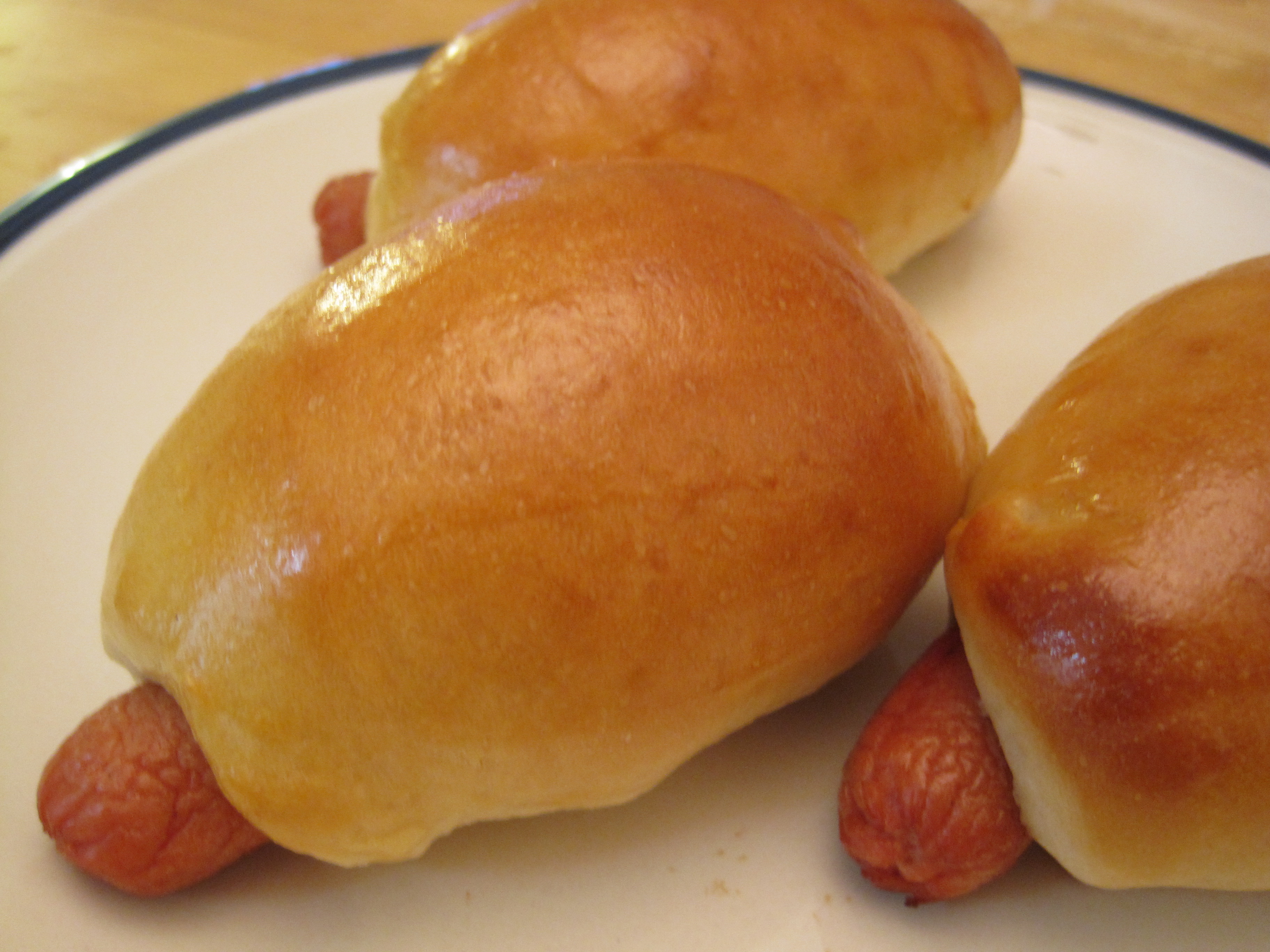 Chinese Bakery Hot Dog Buns Recipe Cooking with Alison