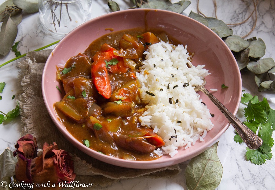 Japanese Style Curry Rice Cooking with a Wallflower