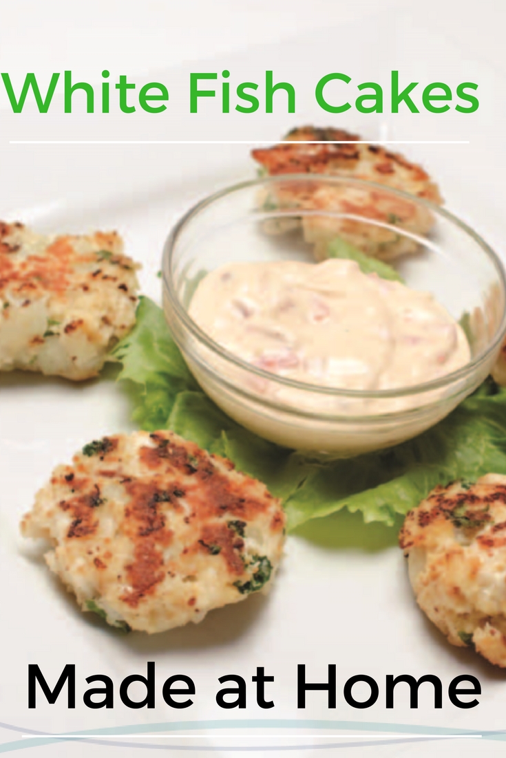 Home Made White Fish Cakes Appetizers Cooking with Brad