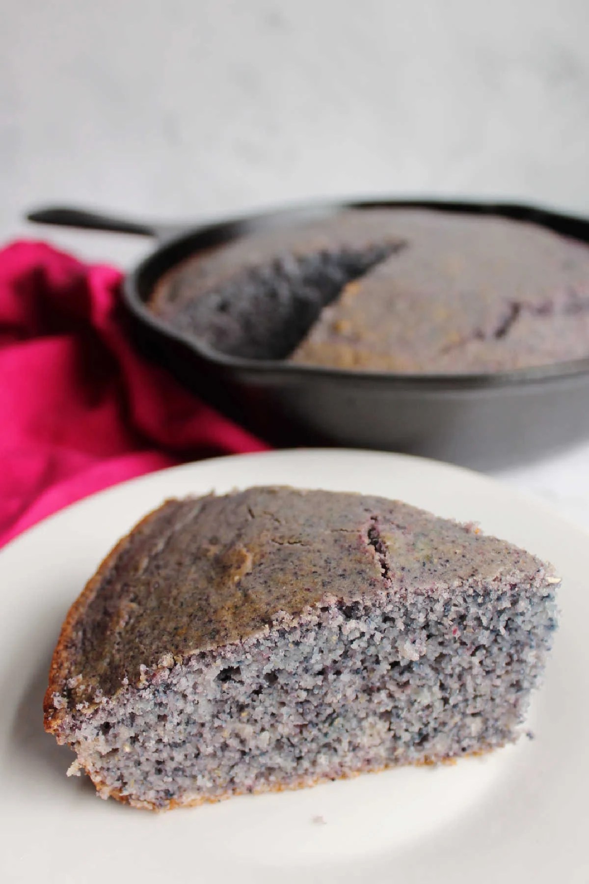 Blue Skillet Cornbread Cooking With Carlee