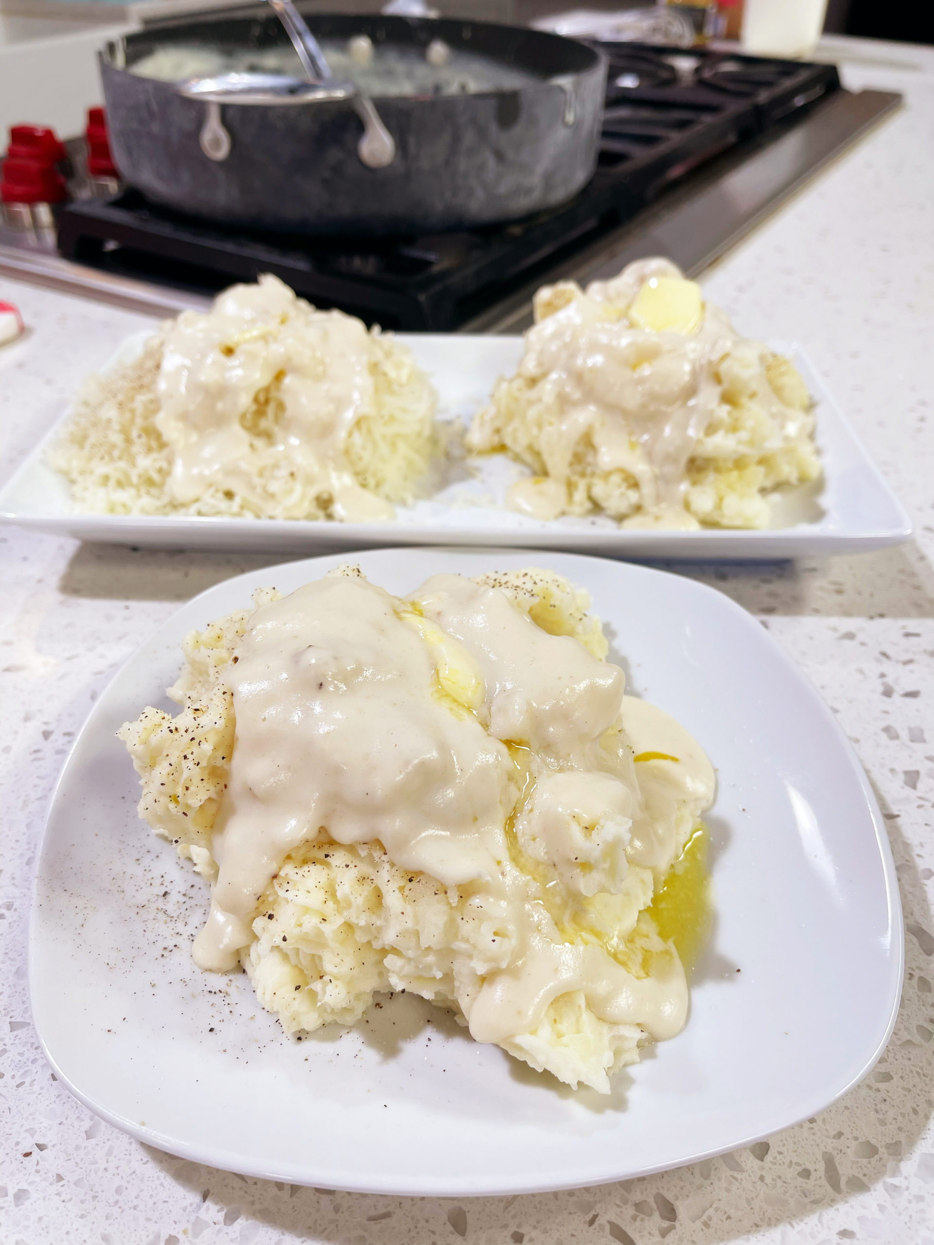 Simple Pan Gravy cooking with chef bryan