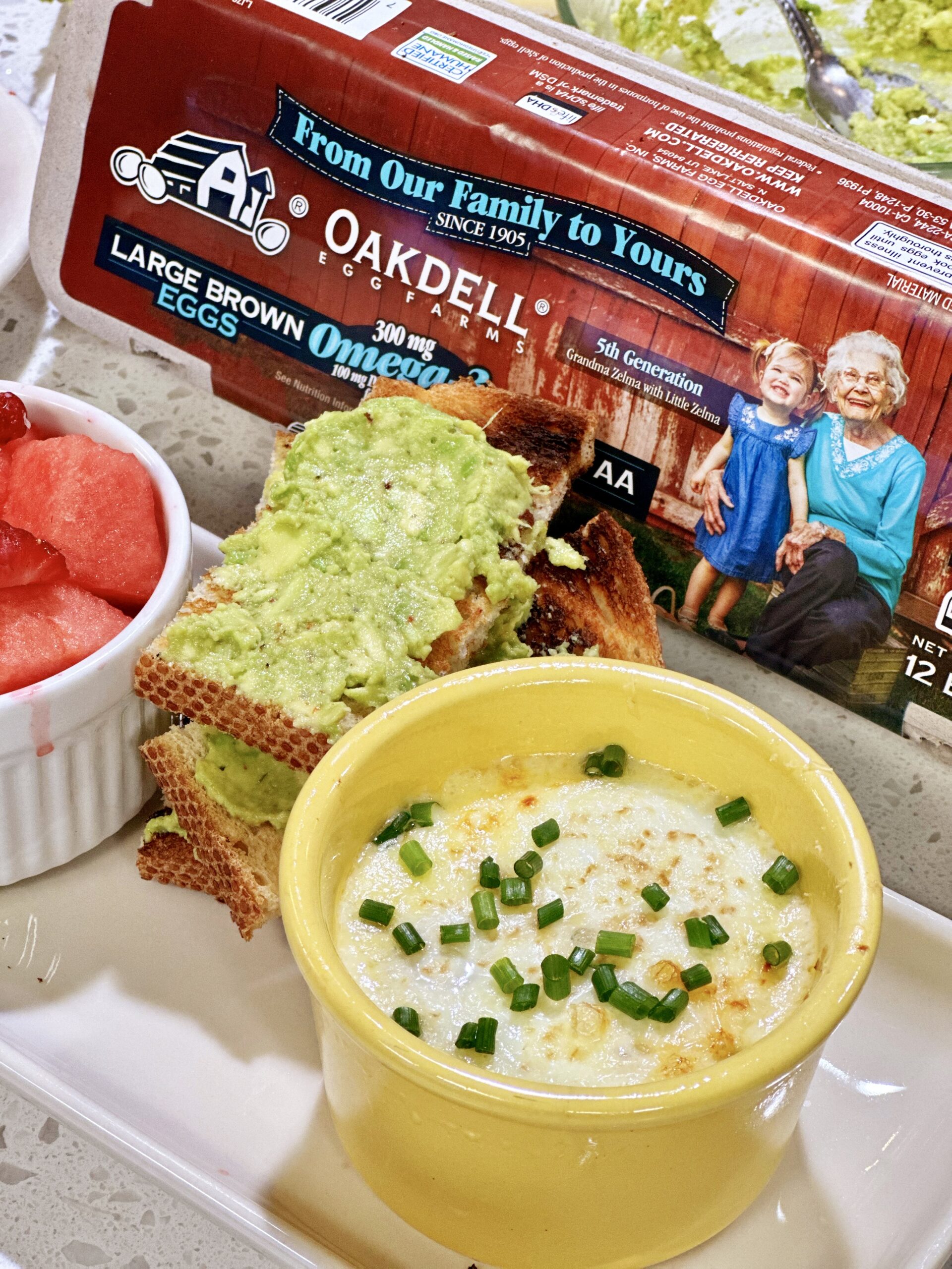 Eggs en Cocotte with Ham and Gruyere cooking with chef bryan