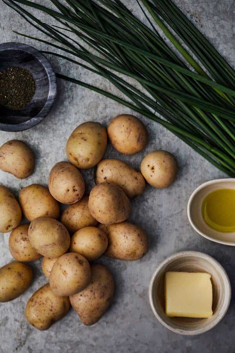 Instant Pot Smashed Potatoes Cooking With Coit