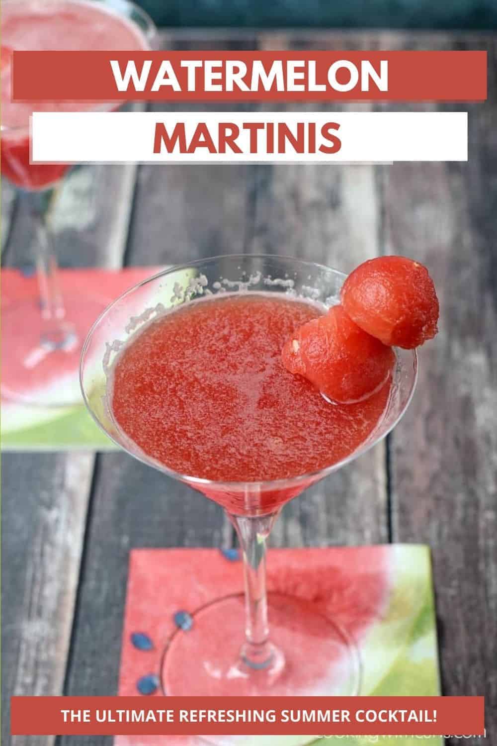 Watermelon Martinis Cooking with Curls