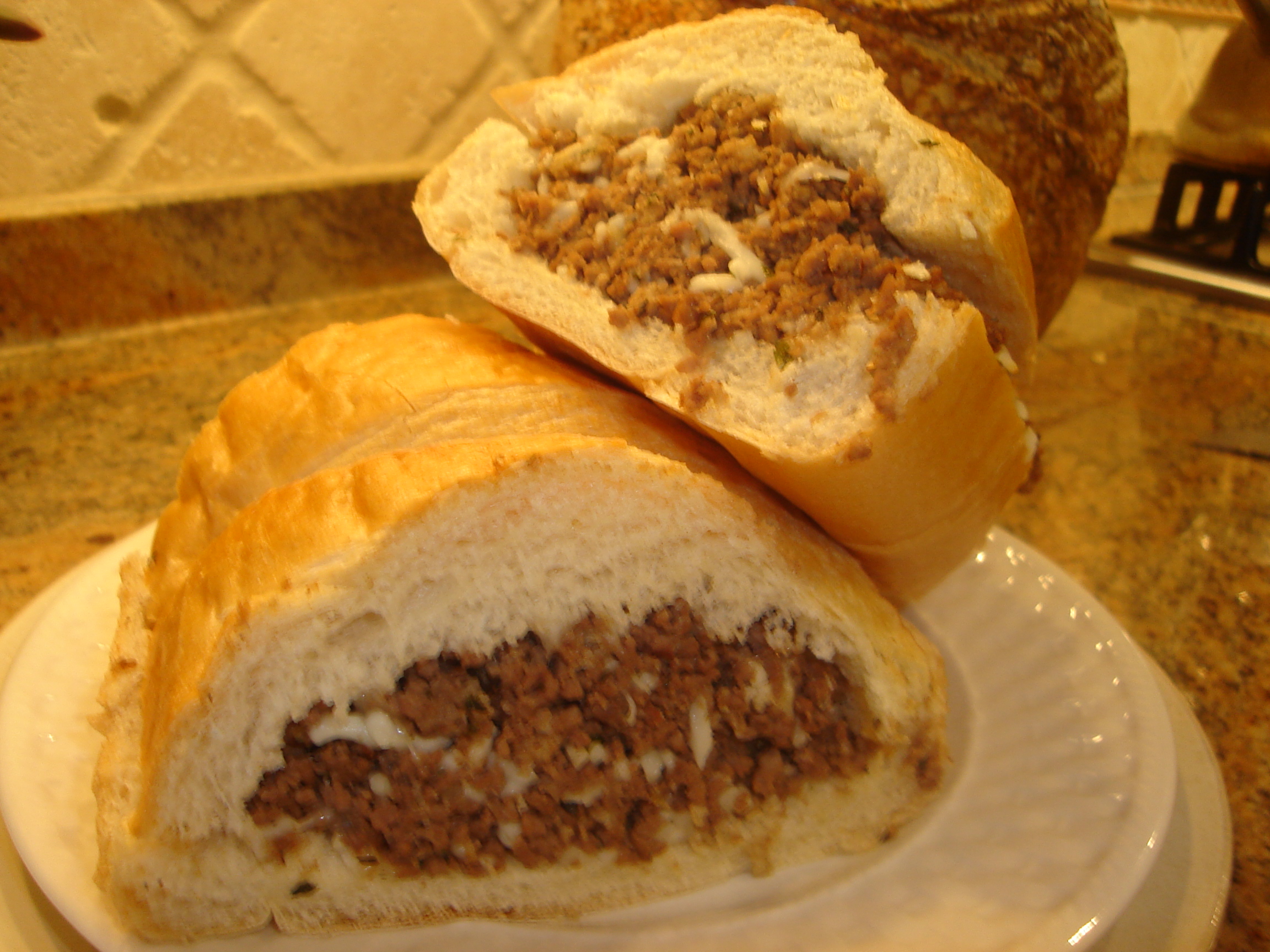 Cooking With Elise Stuffed French Bread