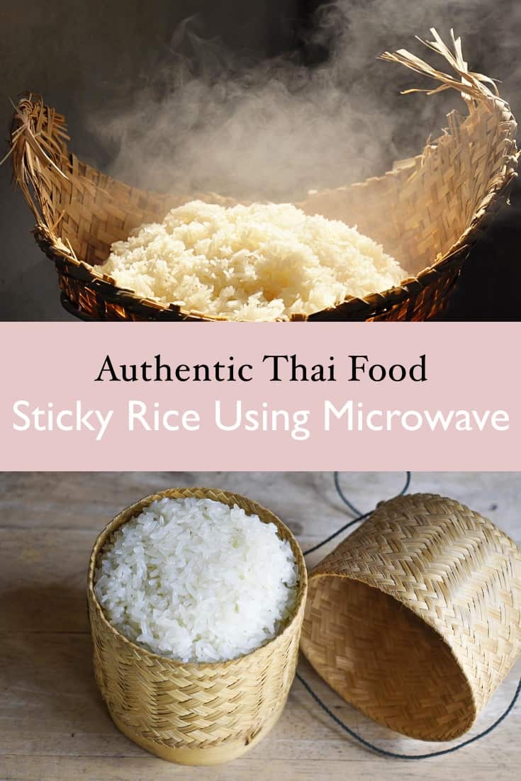 Thai Sticky Rice with a Microwave