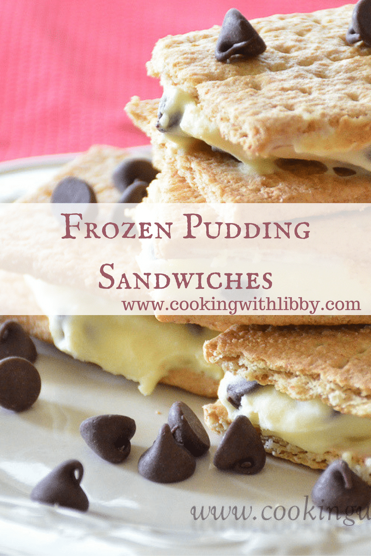 Frozen Pudding Sandwiches {Cooking with Kids} Cooking With Libby