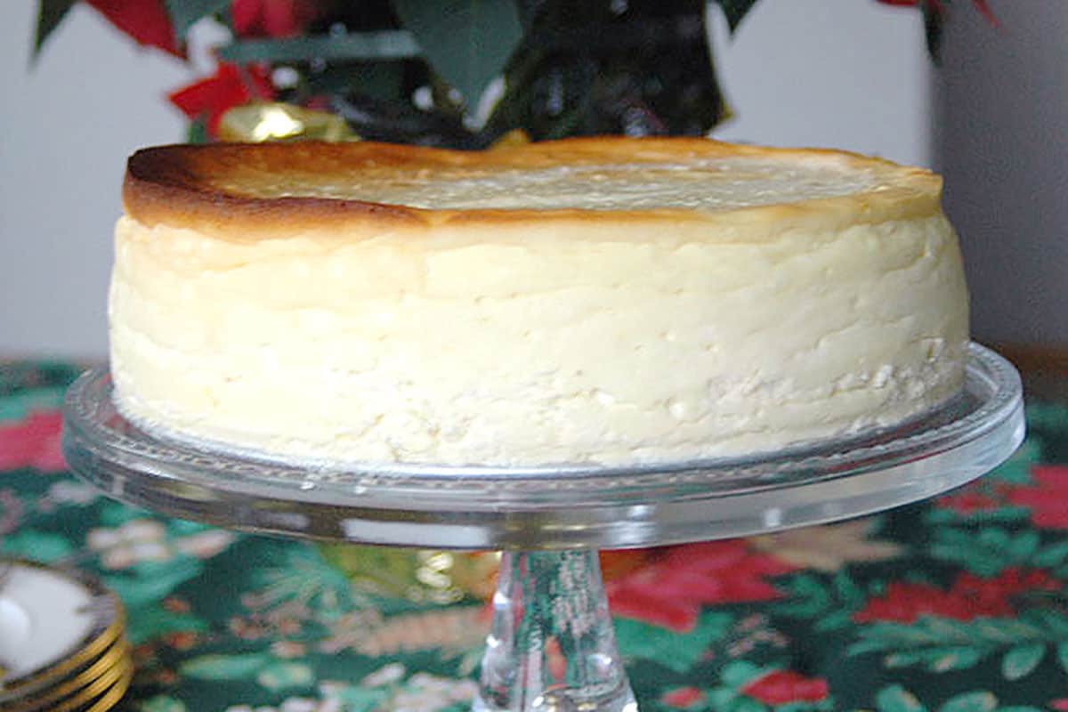 Fluffy Crustless Cheesecake (NY Style) Cooking with Mamma C