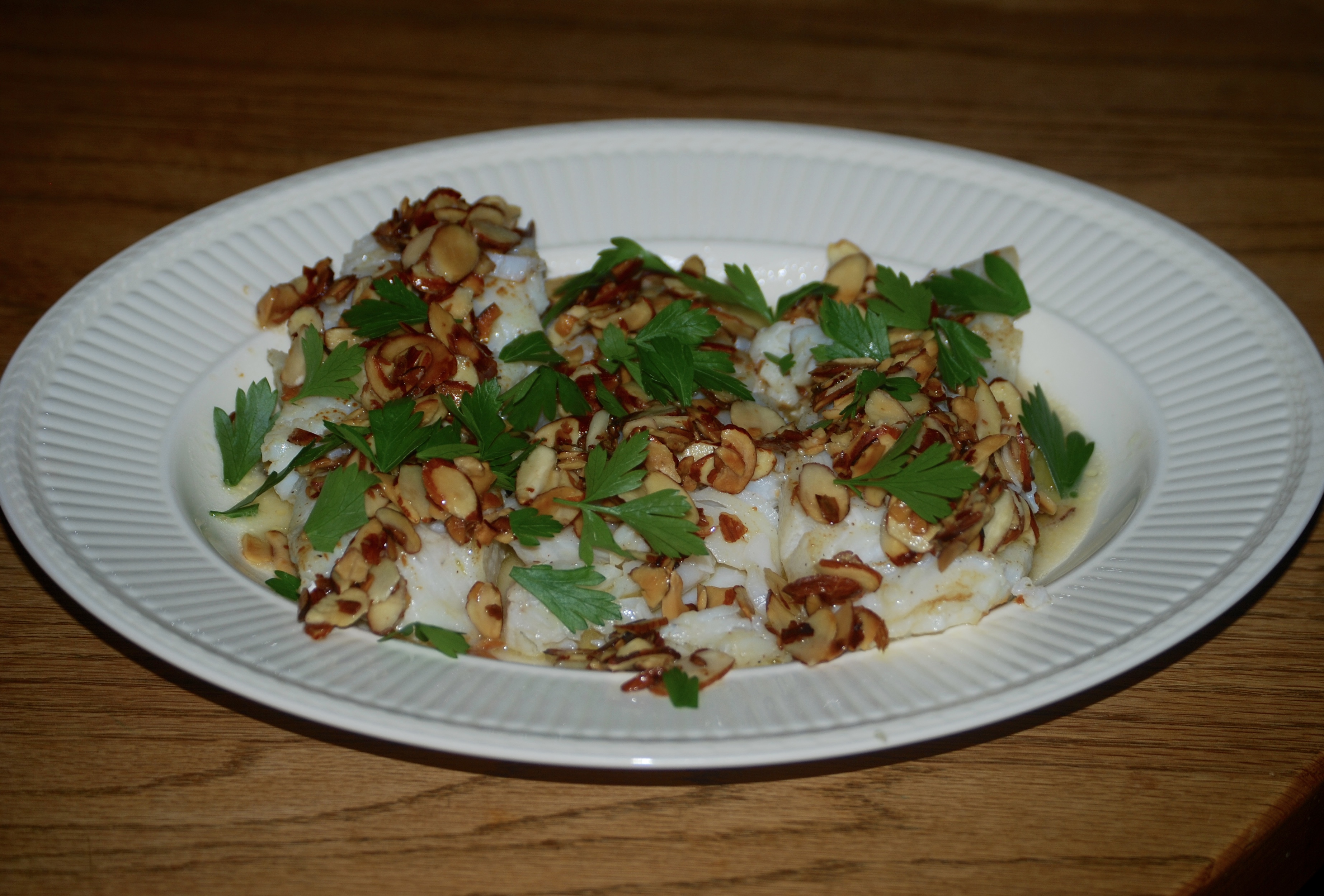 Fish with Toasted Almonds Cooking with Nigella