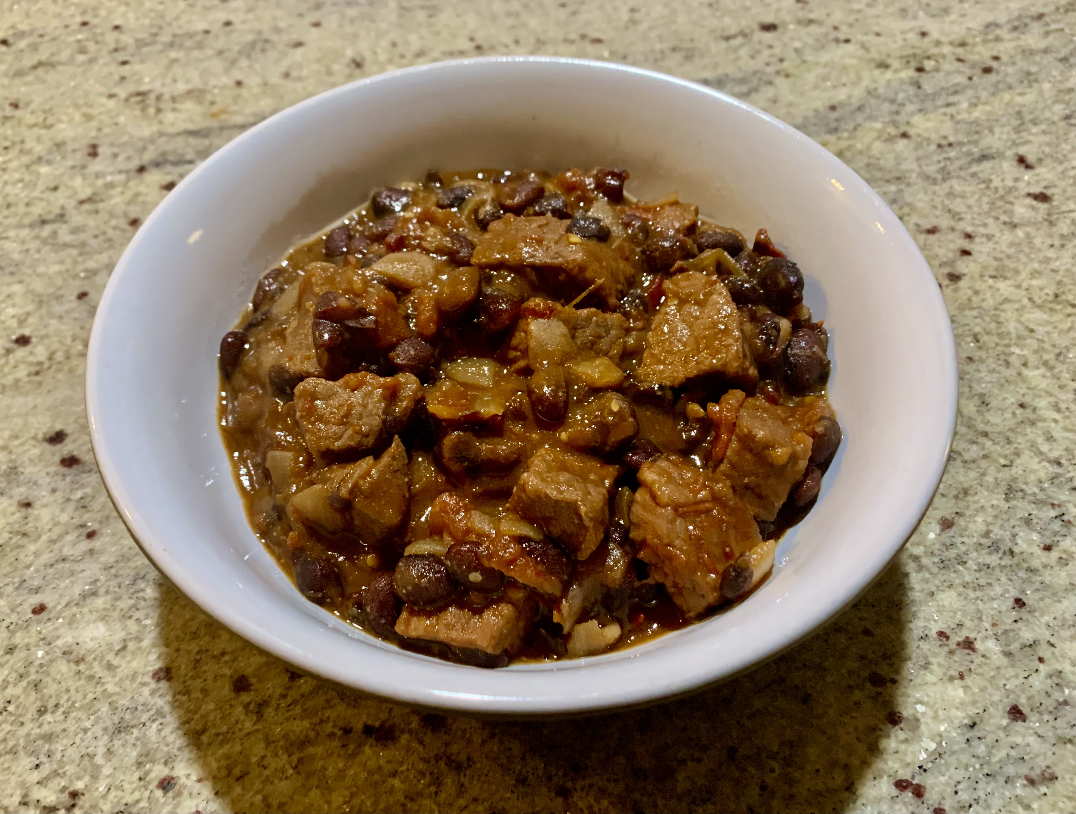Beef Chili with Bourbon, Beer and Black Beans Cooking with Nigella