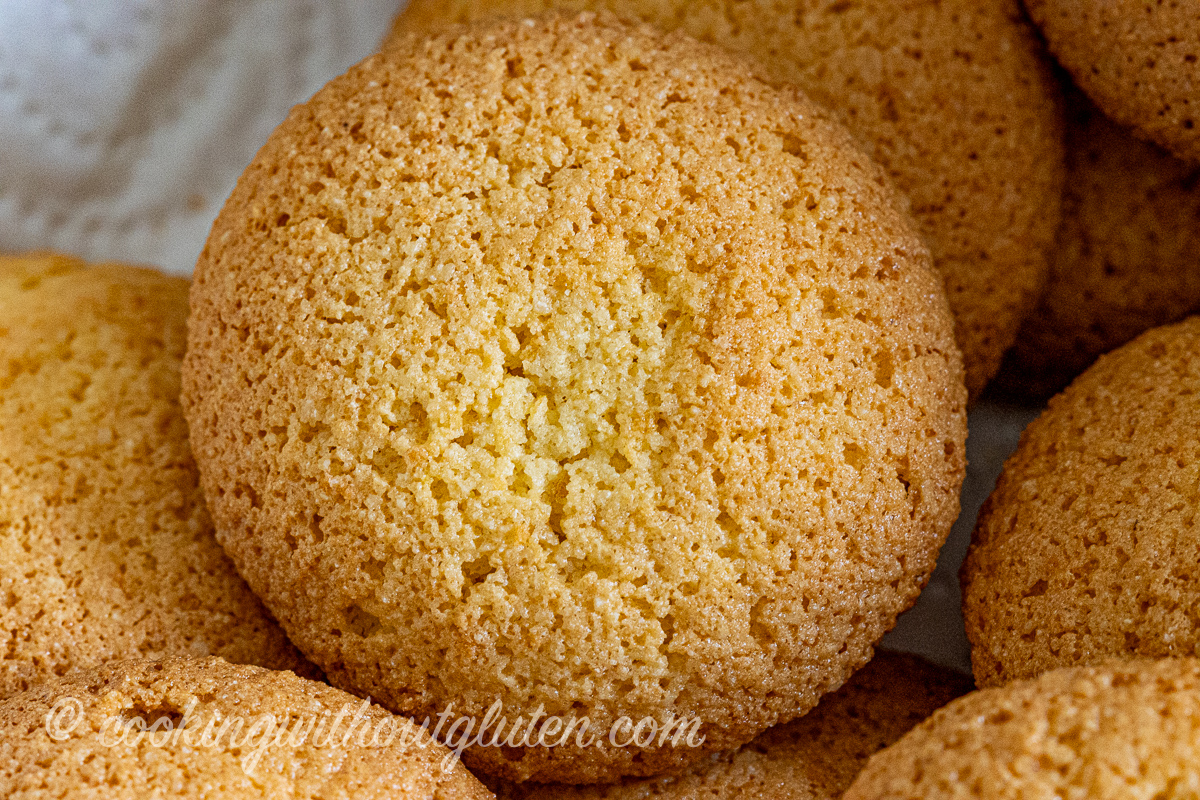 Easy almond biscuits soft or crunchy Cooking Without Gluten