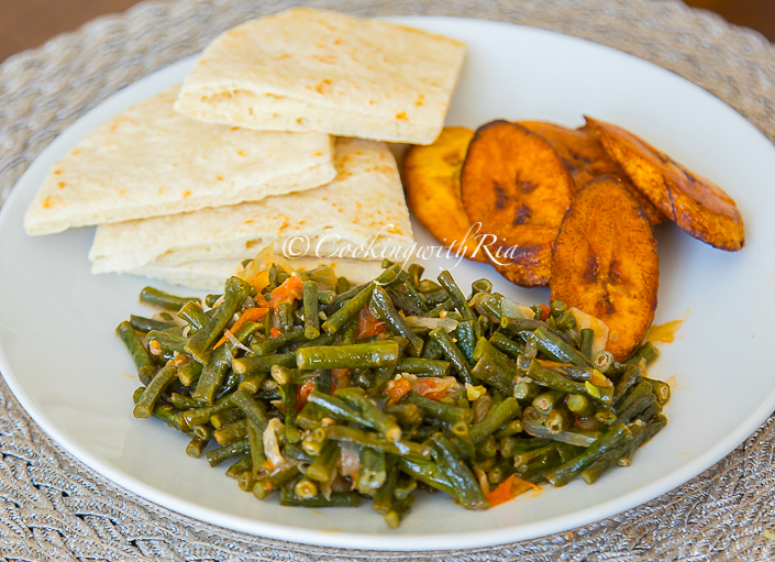Trinidadian "Fry Bodi" (StirFry Long Green Beans Bora Recipe