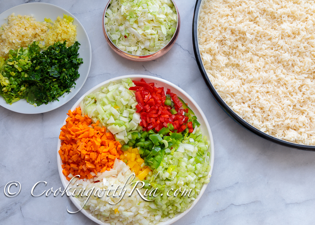 Trini Veggie Fried Rice