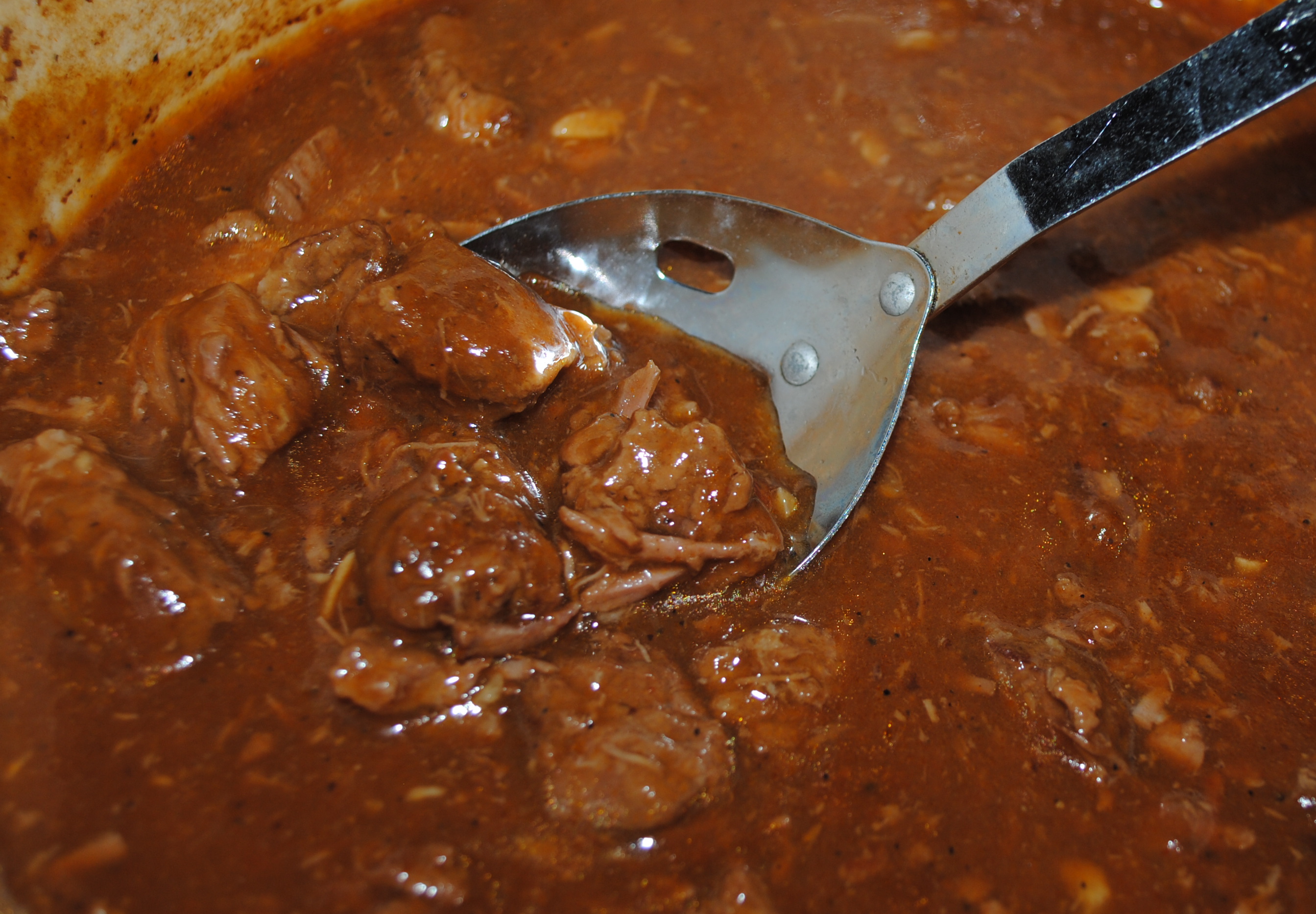 Beef Tips With Brown Gravy In Crock Pot Beef Poster