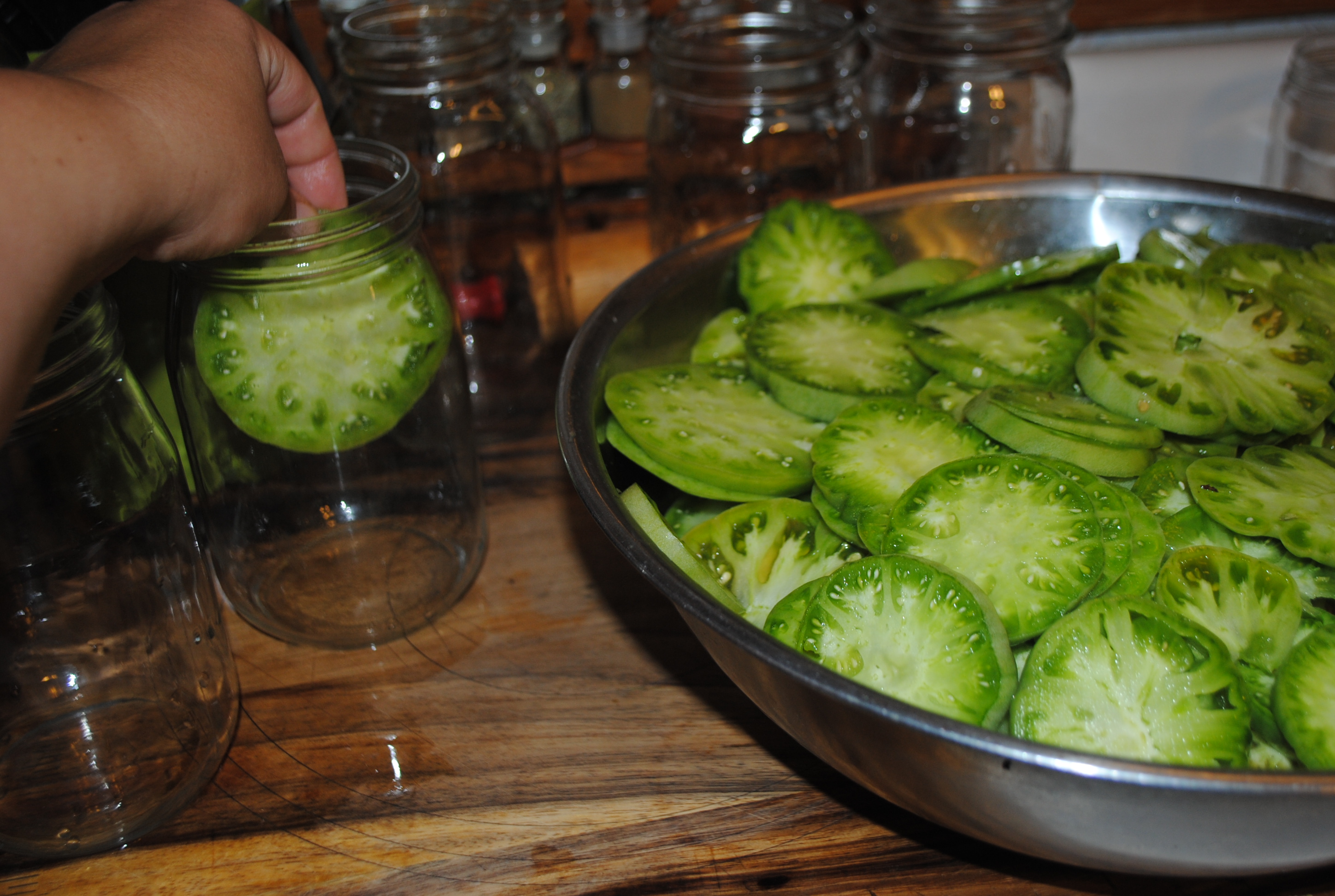 CANNED GREEN TOMATOES