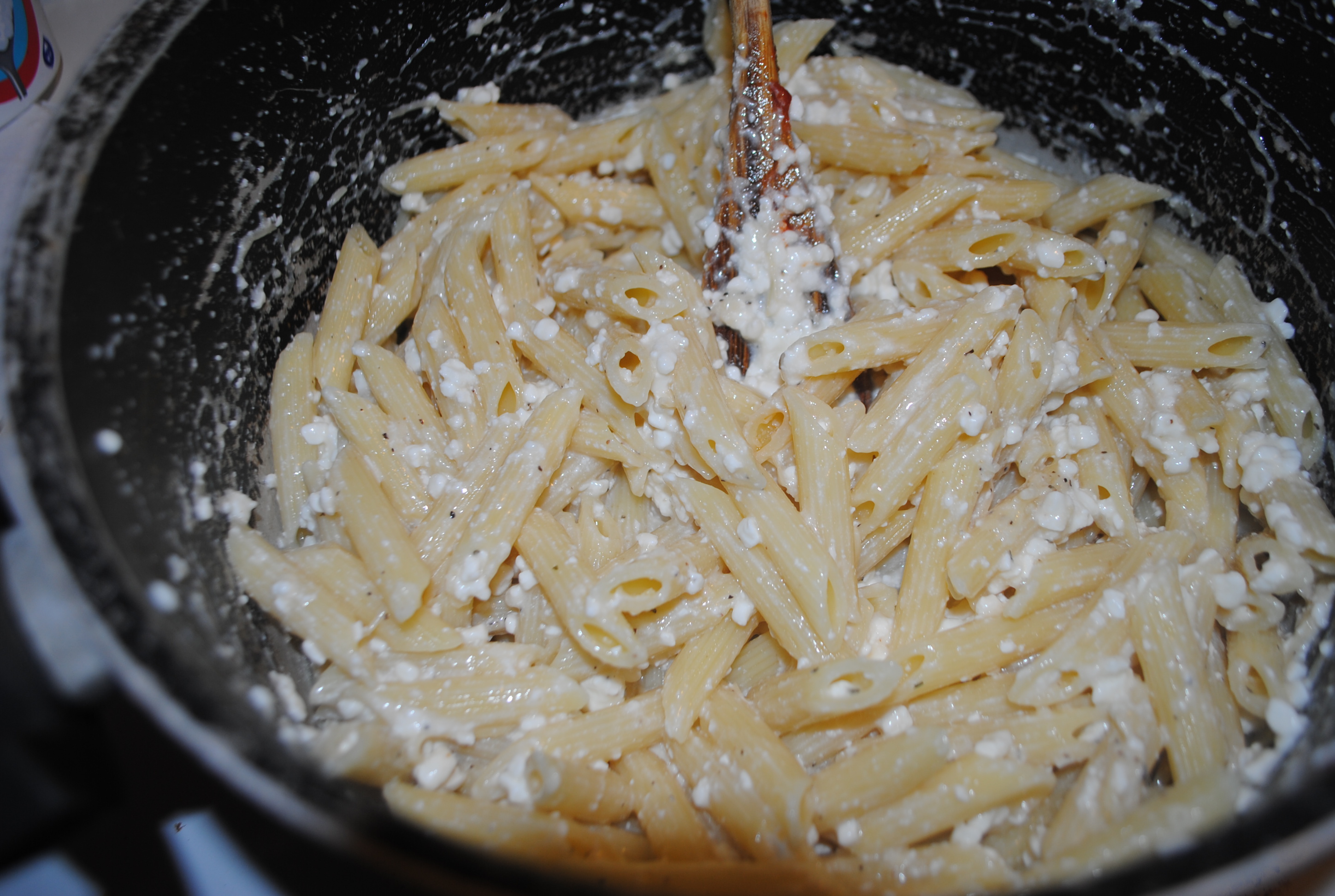COTTAGE CHEESE PENNE PASTA BAKE