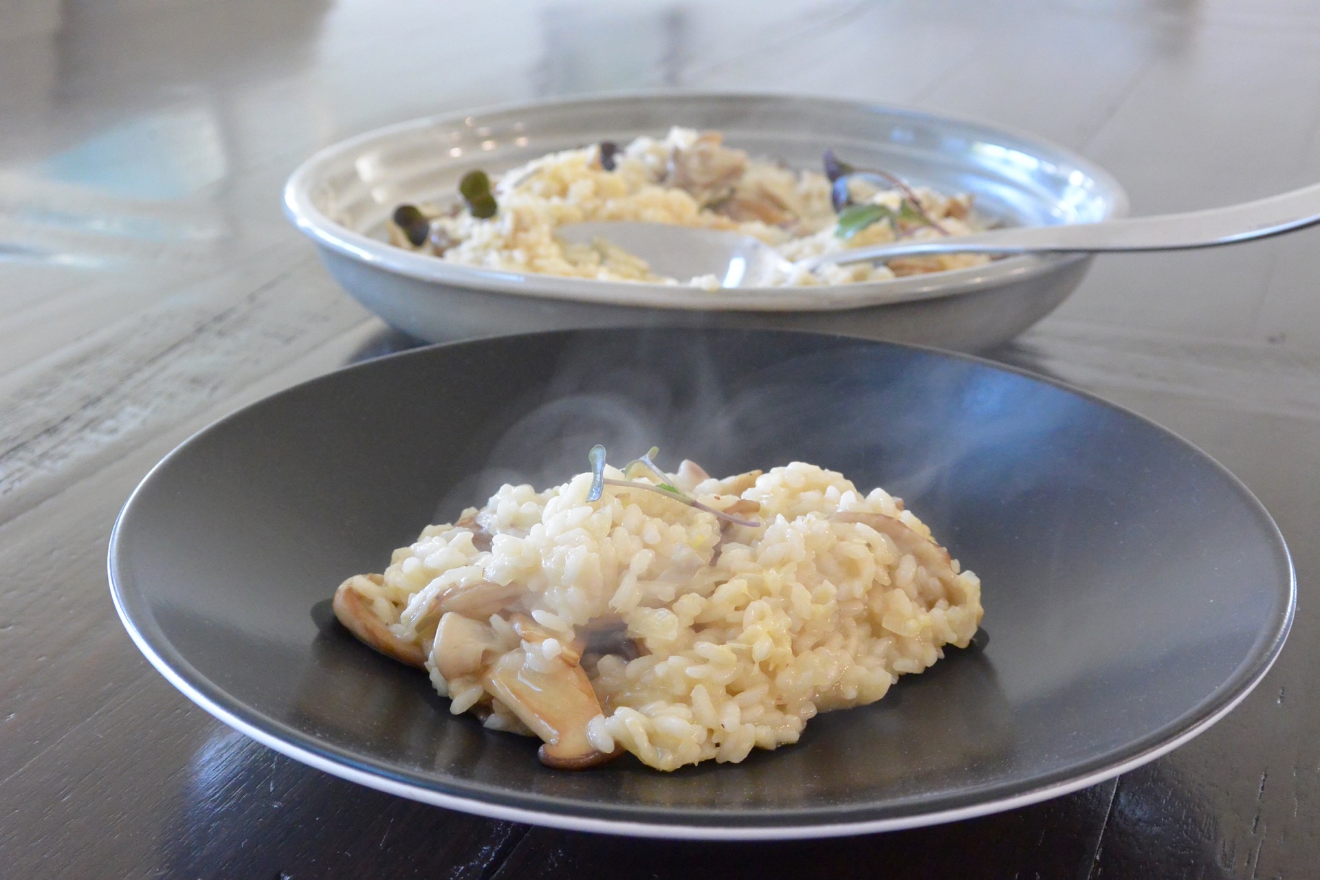 CWS01181 Forrest Mushroom Risotto Cooking With Steam Combi Steam