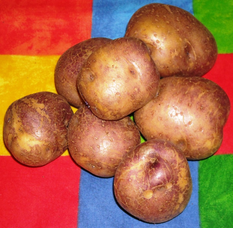 Baked potatoes, British recipe
