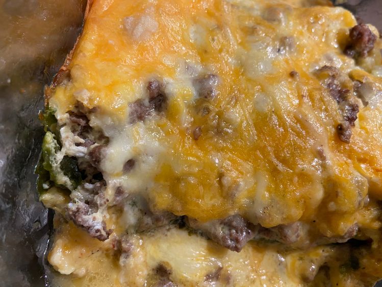 Ground Beef Chile Relleno Casserole