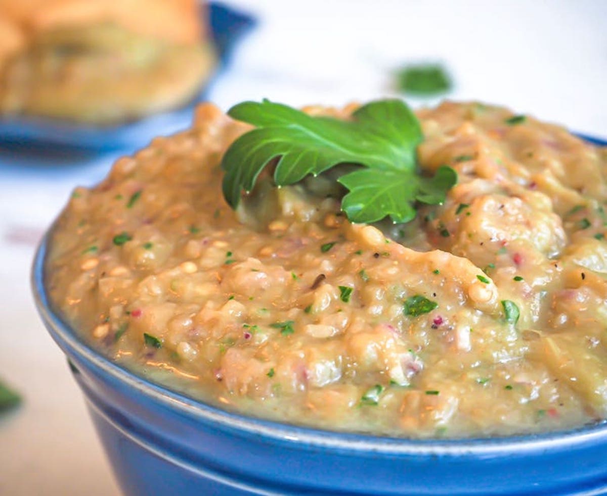 GREEK EGGPLANT DIP MELITZANOSALATA Cook Like A Greek