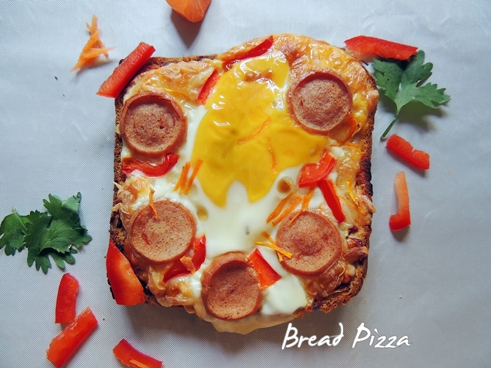 Bread Pizza Cook & Bake Diary