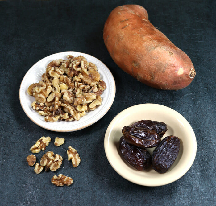 Sweet Potato Walnut Crunch Plant Based Recipes for Toddlers Holiday dishes, Sides, Vegetarian