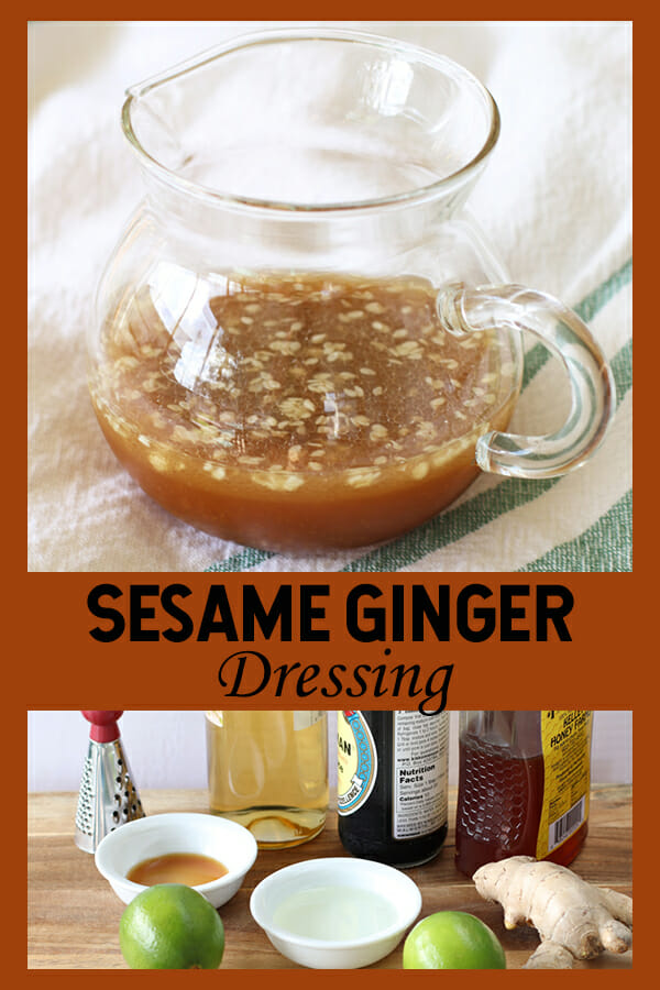 Sesame Ginger Dressing cookneasy Dressings and Sauces