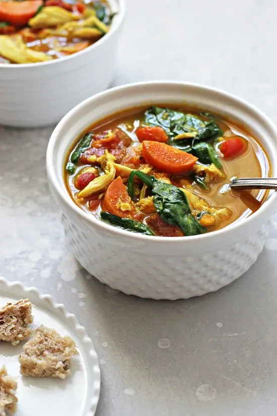 Sweet Potato Chicken Soup Cook Nourish Bliss
