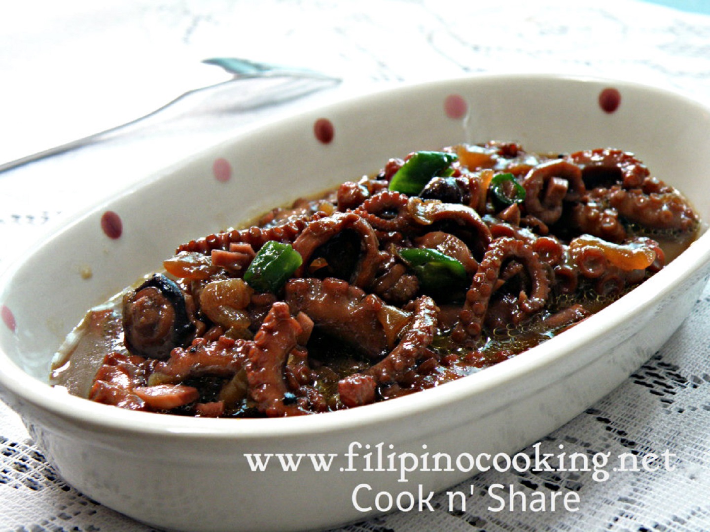Adobong Pusit (Squid Adobo) Cook n' Share World Cuisines