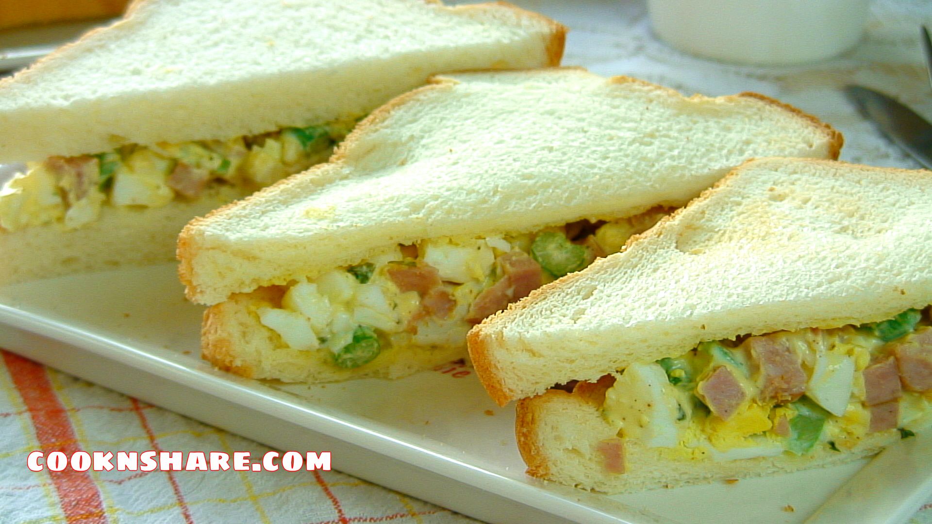 Ham and Egg Sandwich Cook n' Share World Cuisines