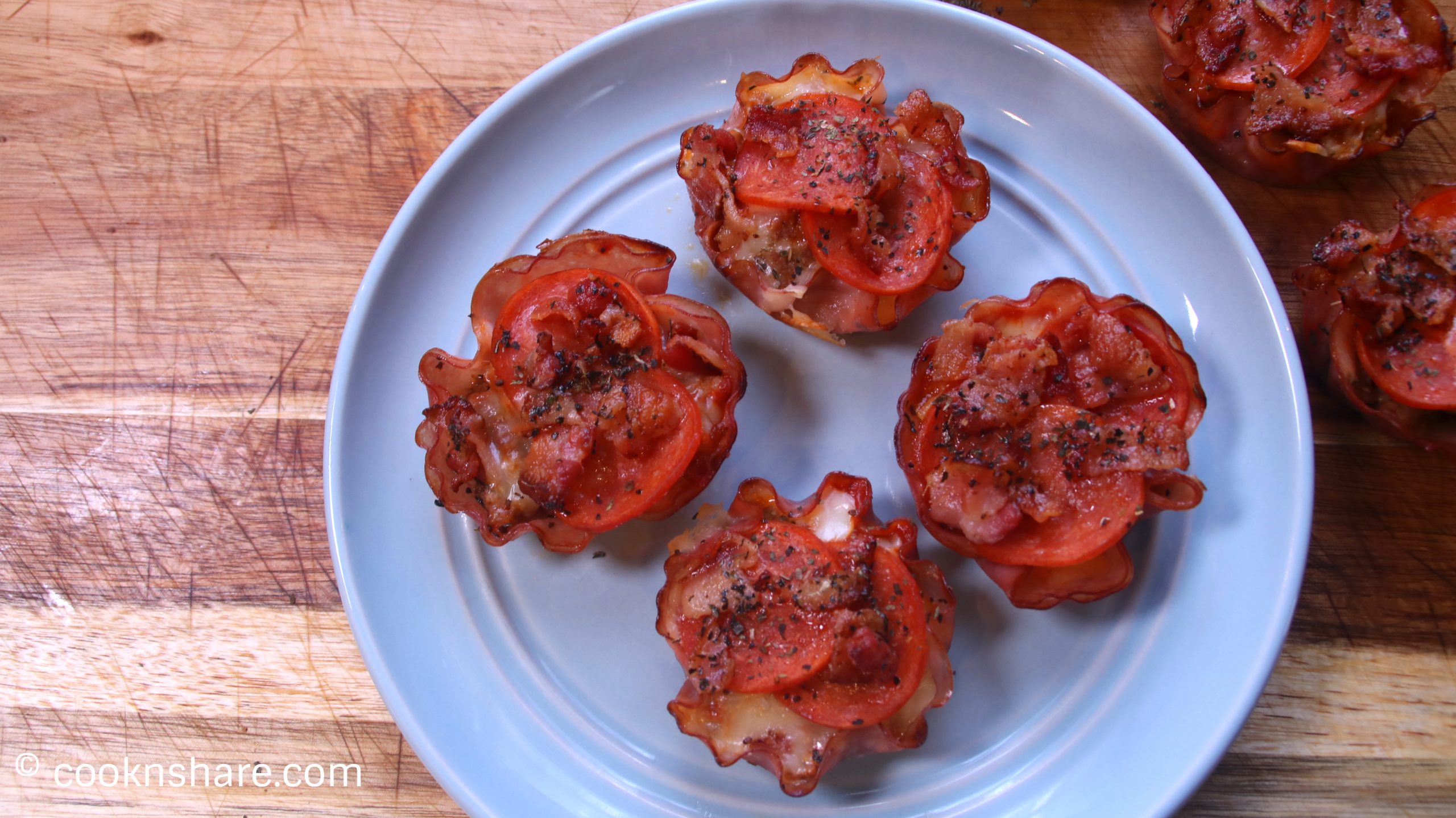 Meat Lover's Pizza Cups Keto Friendly Cook n' Share