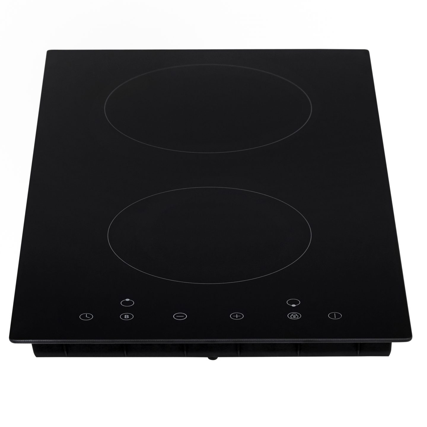 30cm Domino Induction Hob Black Cookology
