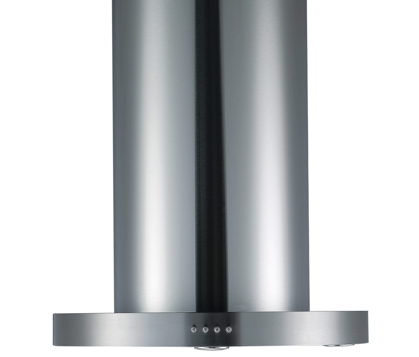 60cm Stainless Steel Cylinder Island Cooker Hood Cookology