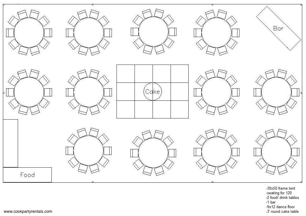 Seating & Layouts Cook Party Rentals Cook Party Rentals