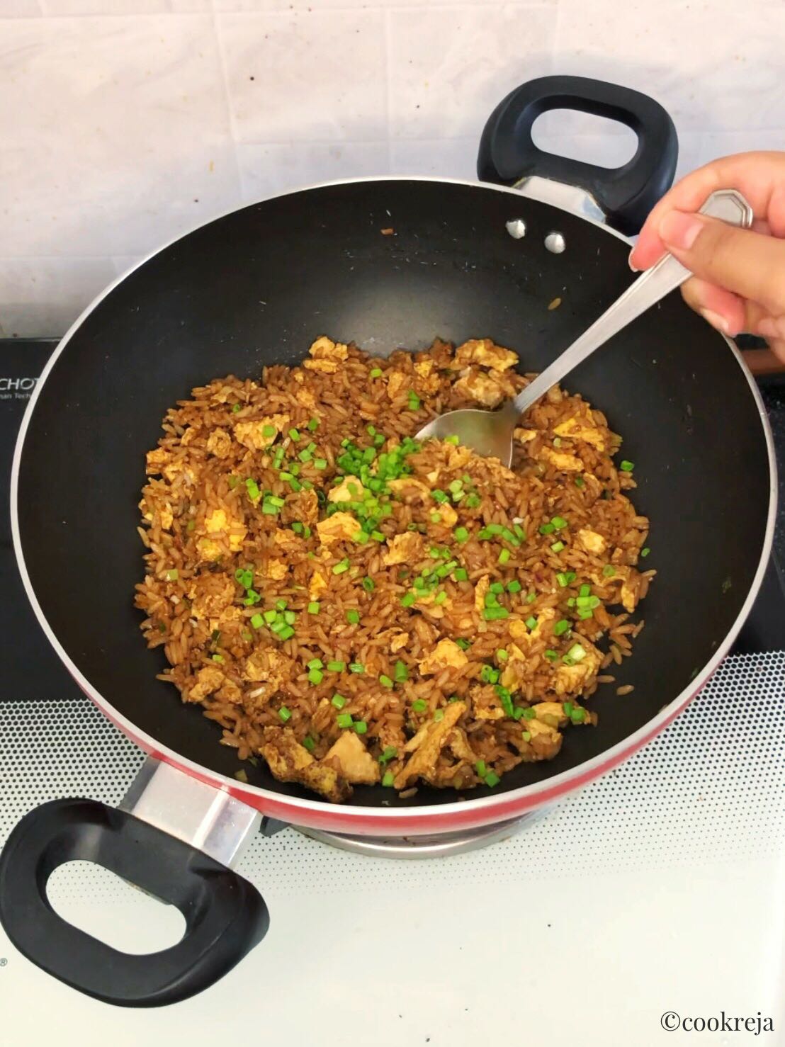 Emergency Egg Fried Rice Recipe & tips to get it right! COOKREJA