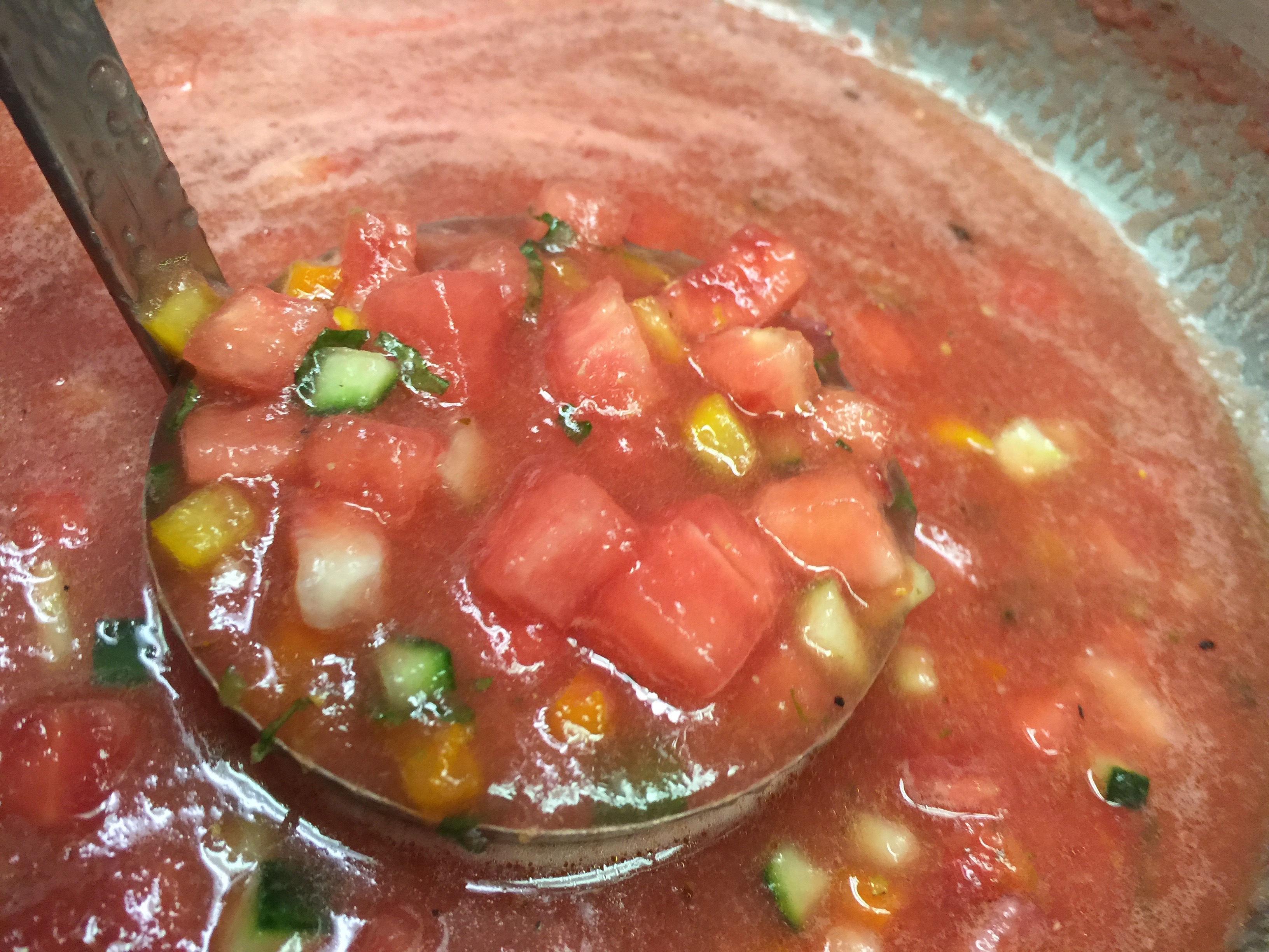 Watermelon Gazpacho Recipe Cooks and EatsCooks and Eats