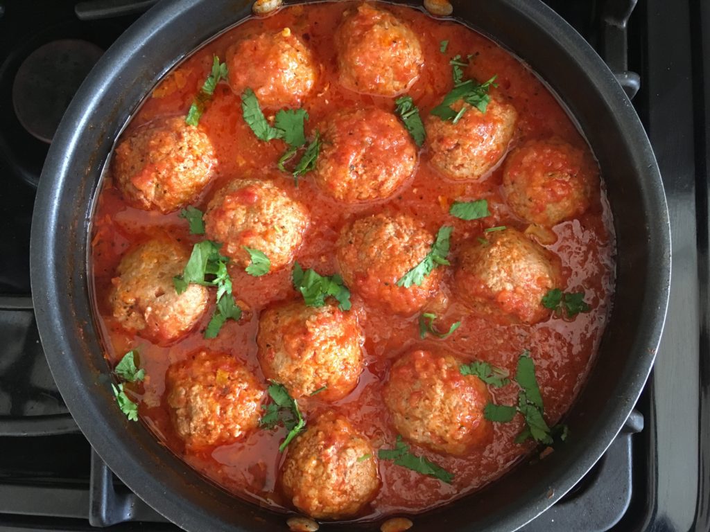 Turkey Meatballs in Marinara Sauce Cook's CheckList