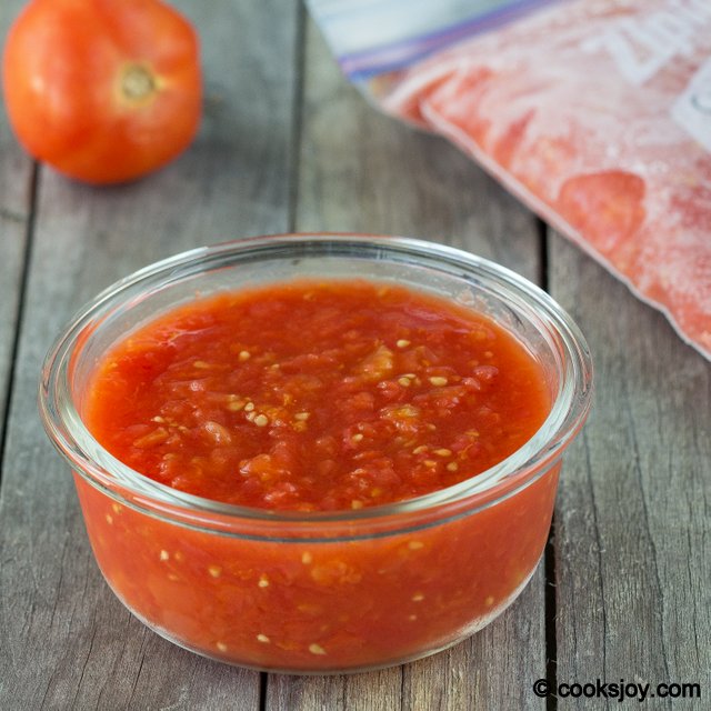Cooks Joy How to Freeze Tomatoes (Make Crushed Tomatoes) + Winner of