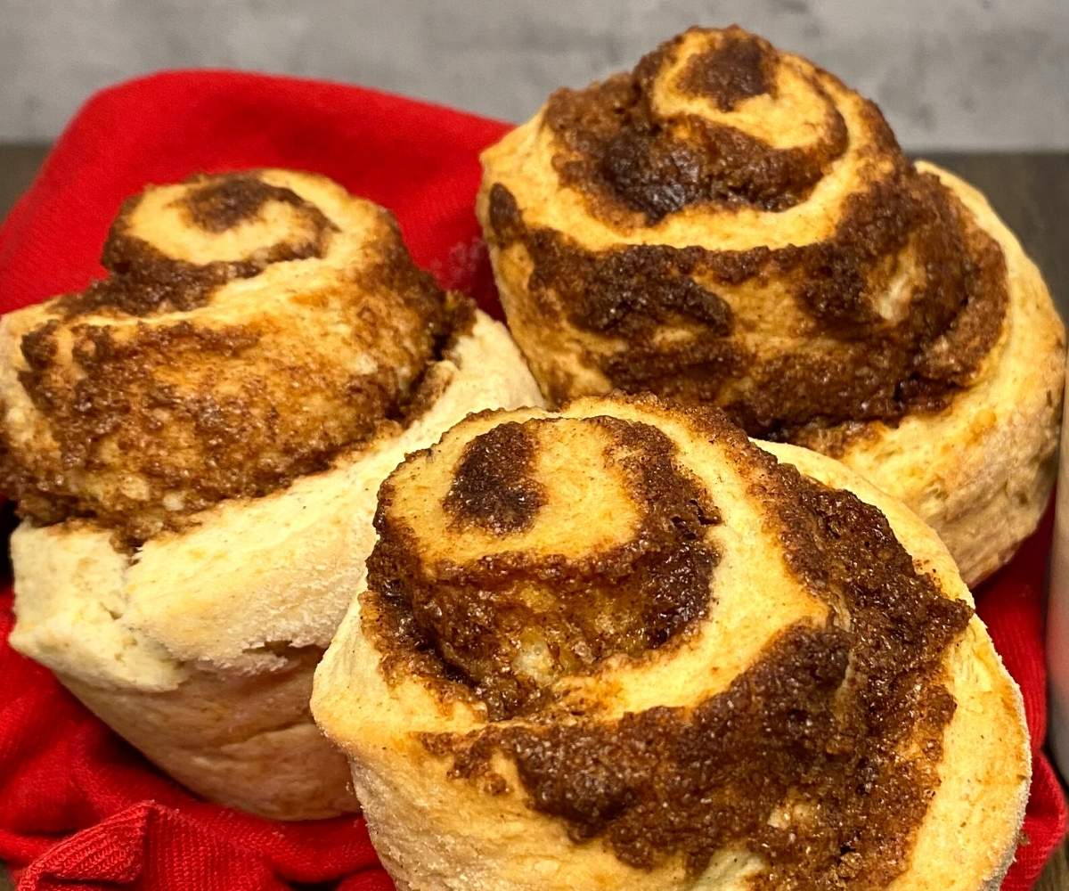 A Cinnamon Roll Recipe Without Milk or Yeast Eat Dessert First