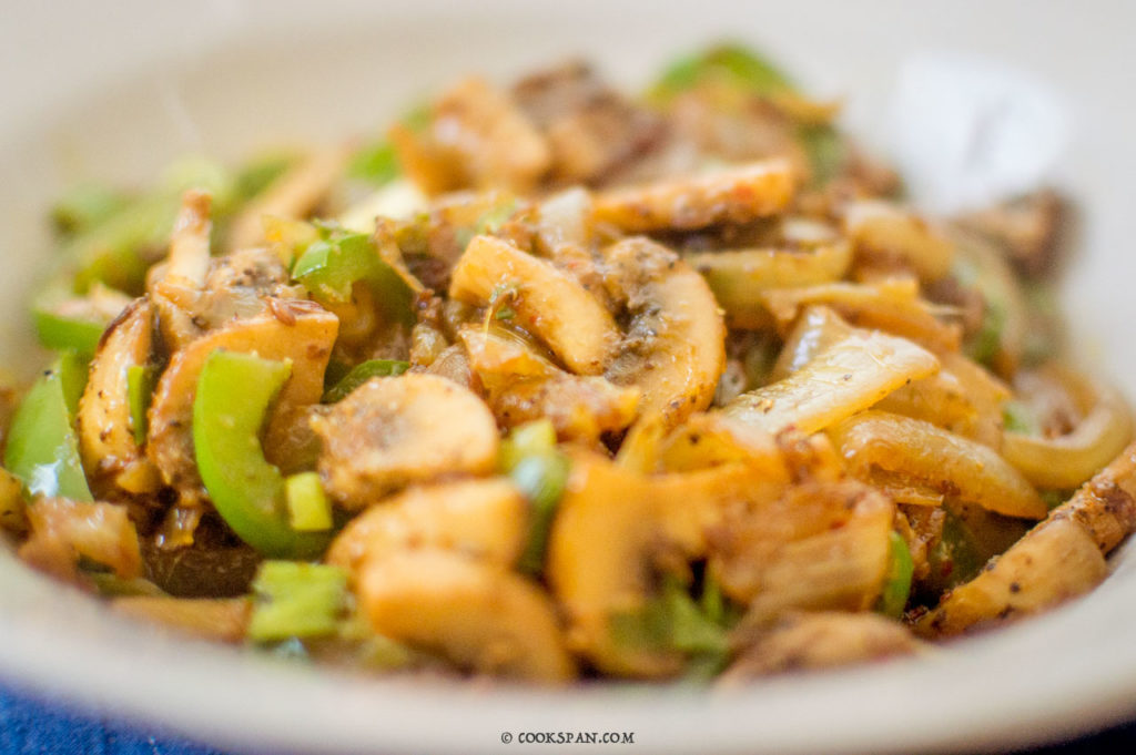 Mushroom Pepper Fry