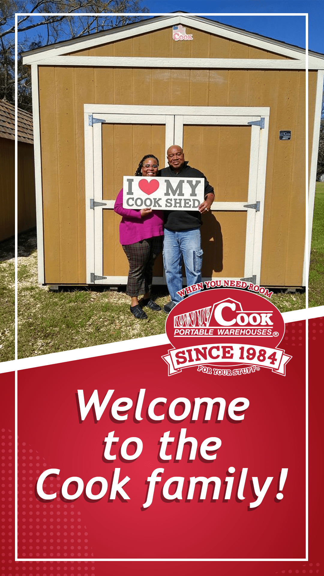 Our Shed Buying Process in 7 Simple Steps Cook Portable Warehouses