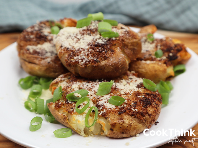 The Best Air Fryer Smashed Potatoes CookThink