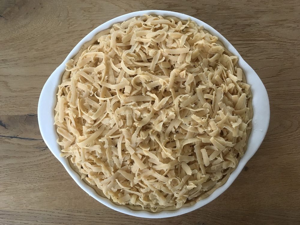 Grated Apple Pie