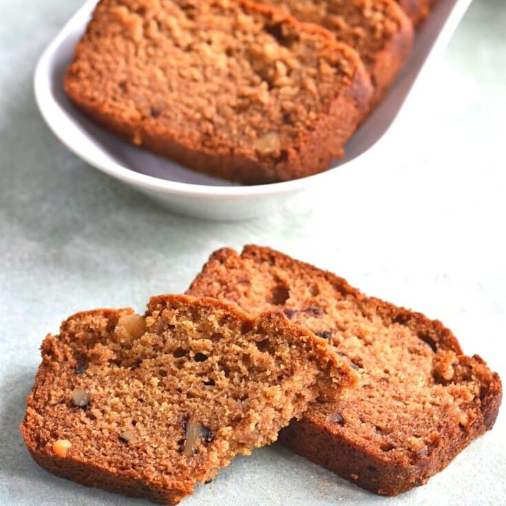 EggLess, SugarLess, ButterLess Dates & Walnut Cake Cook With Renu