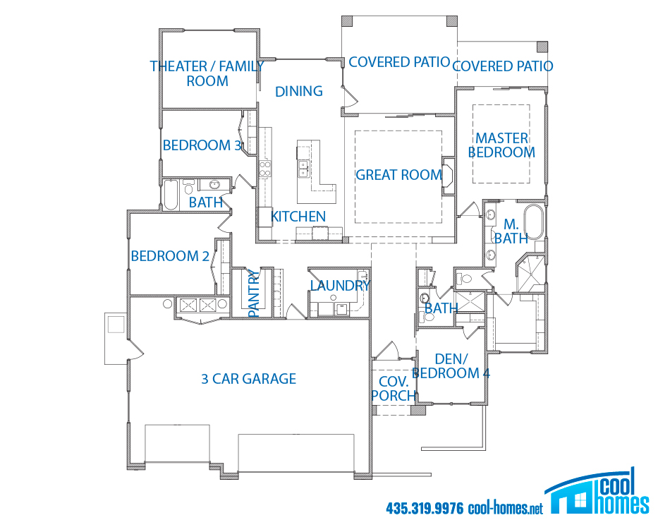 Custom Home in Palisades Ivins, Utah Cool Homes