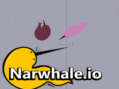 Narwhal.io Game. You've Got A Sharp Nose To Attack