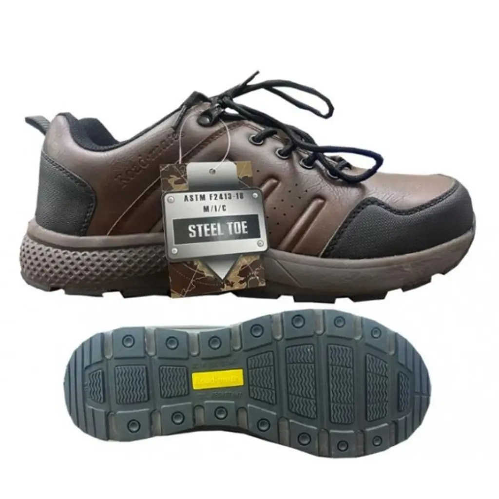 Safety Shoes Road Mate RM508 Grey / Brown For Engineers 45" Cool