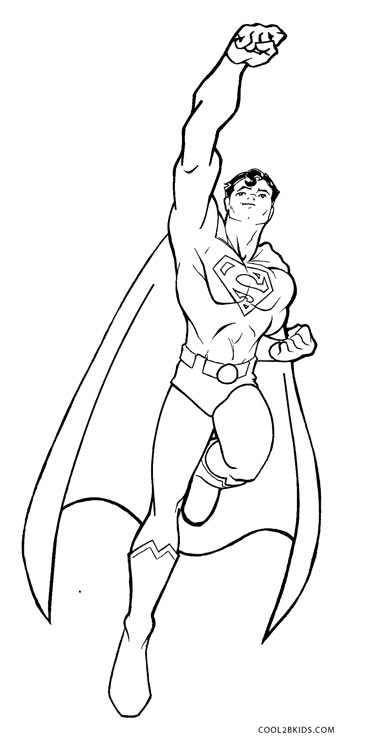 Free Printable Superman Coloring Pages For Kids | Cool2bKids